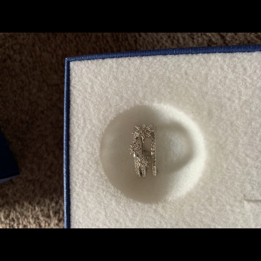Swarovski triple ring